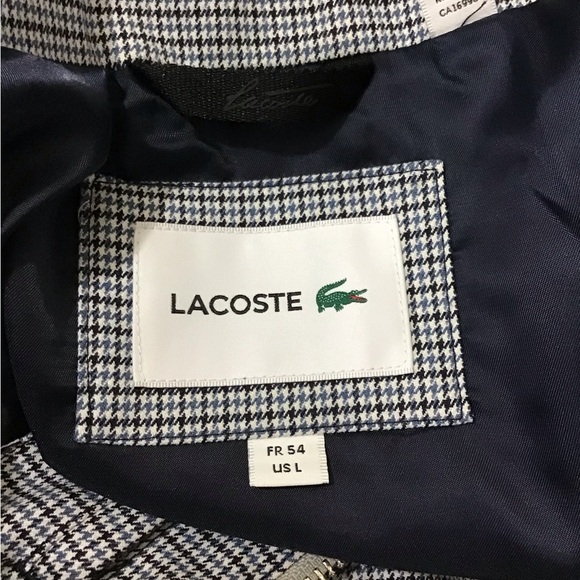 Lacoste Houndstooth Golf Jacket - Picture 13 of 16